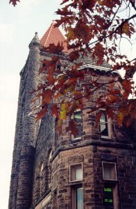 Altgeld Hall Chime Tower in Fall