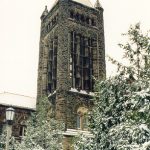 Altgeld Hall Chime Tower in Winter