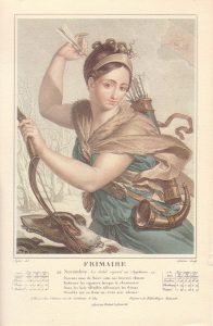 Frimaire_commence_le_22_novembre, By Tresca, Salvatore (Graveur) – Lafitte, Louis (Dessinateur du modèle) [Public domain], via Wikimedia Commons