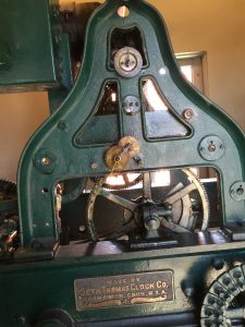 Seth Thomas Clock Mechanism, Image 4, Courtesy of Becky Burner