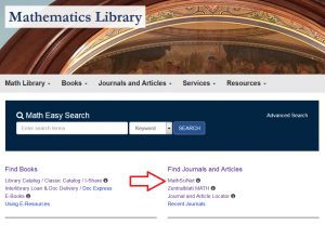 How do I use MathSciNet? – Mathematics Library – U of I Library