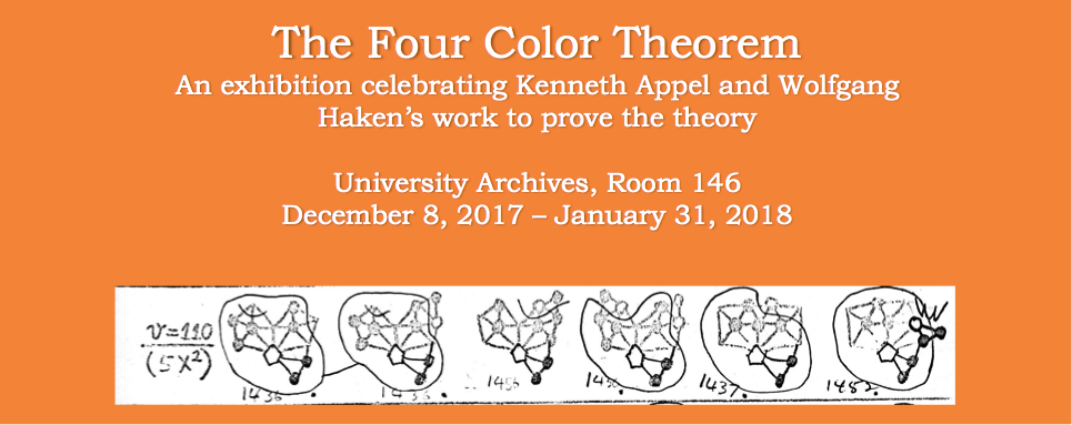 University Archives Exhibit - Four Color Theorem