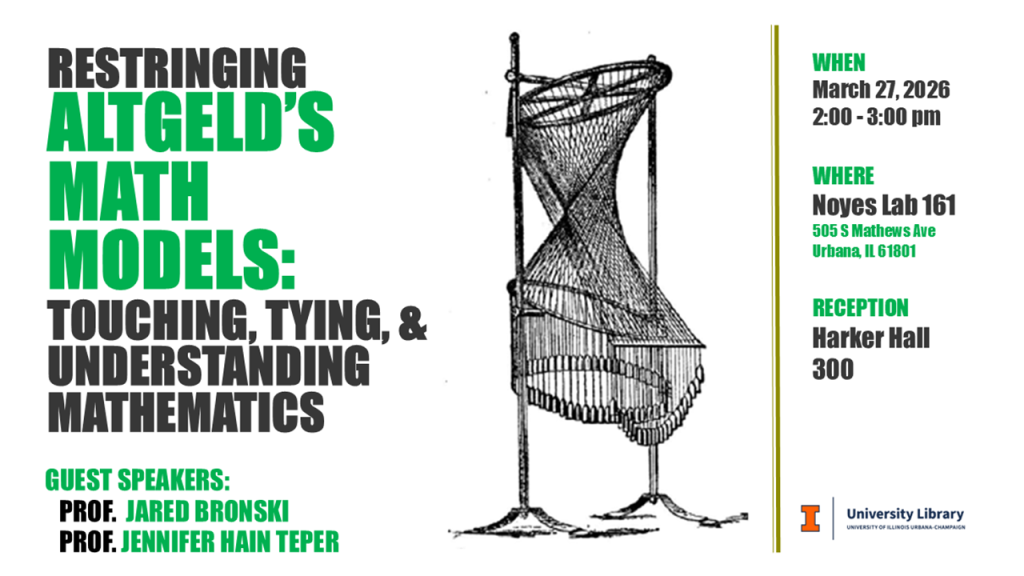 Restringing Altgeld’s Math Models: Touching, Tying, & Understanding Mathematics