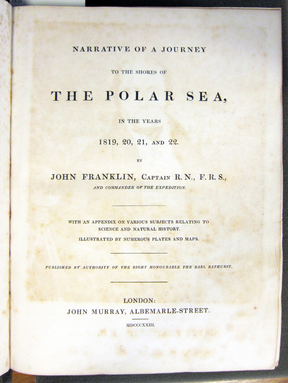 Franklin Title Page