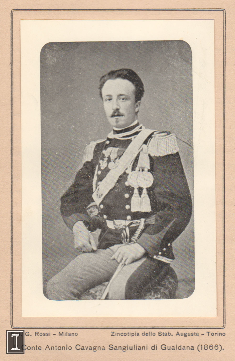 Count Cavagna in 1866
