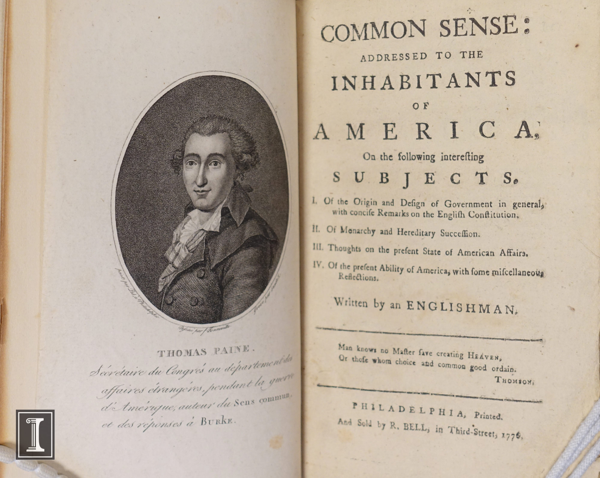 The Common Sense By Thomas Paine