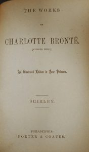 Title page for Shirley