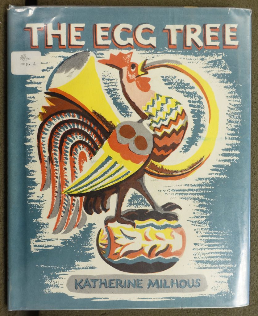The cover of the book "The Egg Tree"