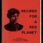 The front cover of a cookbook produced in the 1970s by the Lucy Parsons Chapter of the New American Movement.