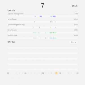 thumbnail image of Hibiol time tracking web app