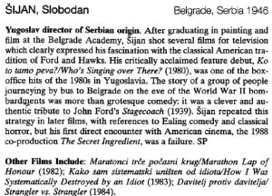 Slobodan Sijan entry