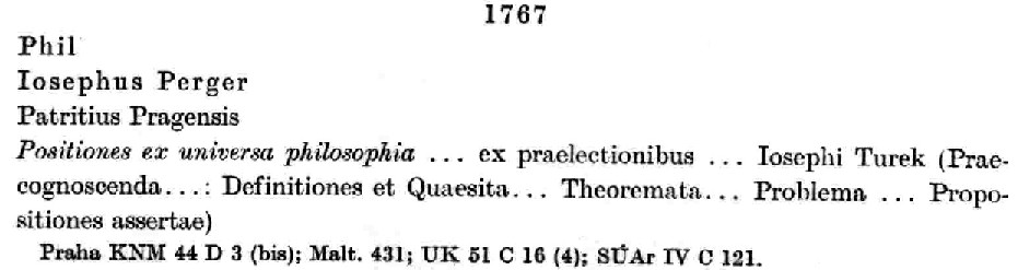 Dissertation that appeared in 1767