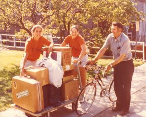Move-in day, 1983