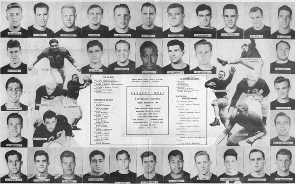 Rose Bowl, 1947 Student Life and Culture Archives U of I Library