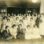 Alpha Gamma Delta, Xi Chapter's Annual Initiation Banquet, January 12, 1917. Found in Record Series 41/20/242, Box 1