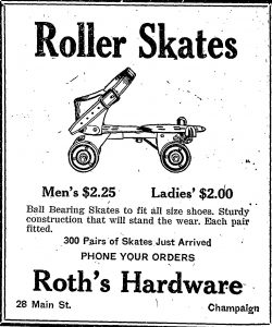 <strong><em>Daily Illini</em> advertisement, March 19, 1927</strong>