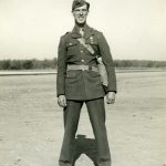 James Snively at Camp Wolters, Texas.