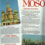 This excerpt from a brochure advertising the Glasnost Bowl advertised the event, but also attempted to sell the game as a cultural exchange. 26/1/5, Box 9, University of Illinois Archives.