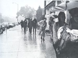 Registration Day and, later, New Student Week, hasn't always had the best weather