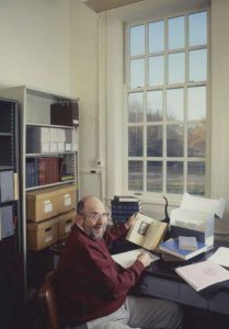 Bill Krahling in the ATO Archives Office, 1997