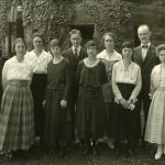 1921 Senior Class of the Library School. Found in Record Series 39/2/20. 