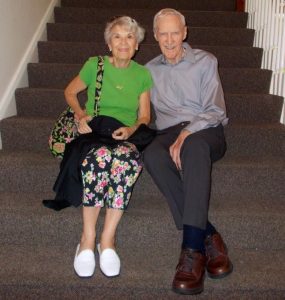 Paul and Diane at the Kappa Alpha Theta House, 2014