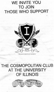Cosmopolitan Club post card