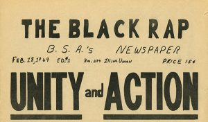 The Black Rap, 1969