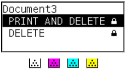 Document3. Print and Delete. Delete.