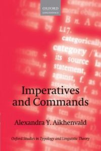 Cover of Imperatives and Commands
