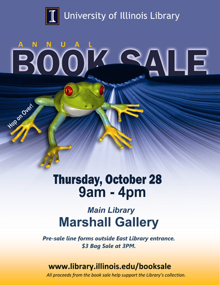 Annual Book Sale 2010 Poster