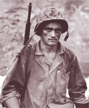 Photo of a WW2 soldier