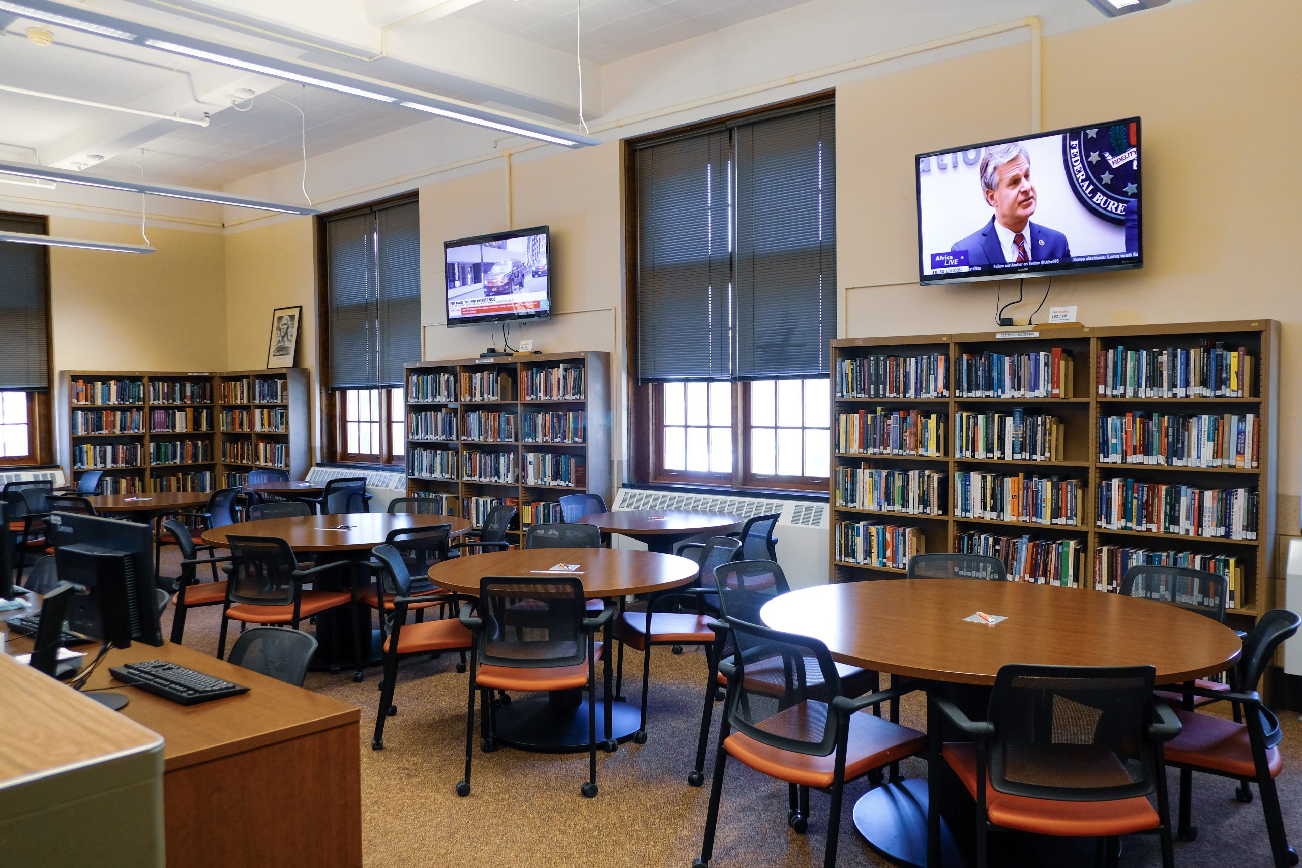 Communications Library Room 122 University Library