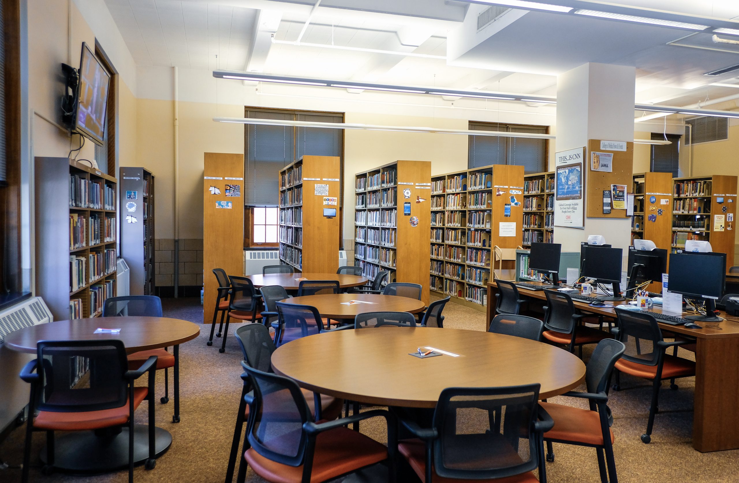 Communications Library Room 122 University Library