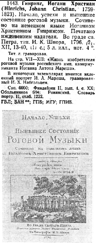 a sample entry for Svodnyi katalog Russkoi knigi Grazhdanskoi Pechati XVIII veka