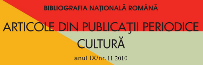 Cultural periodicals bibliography