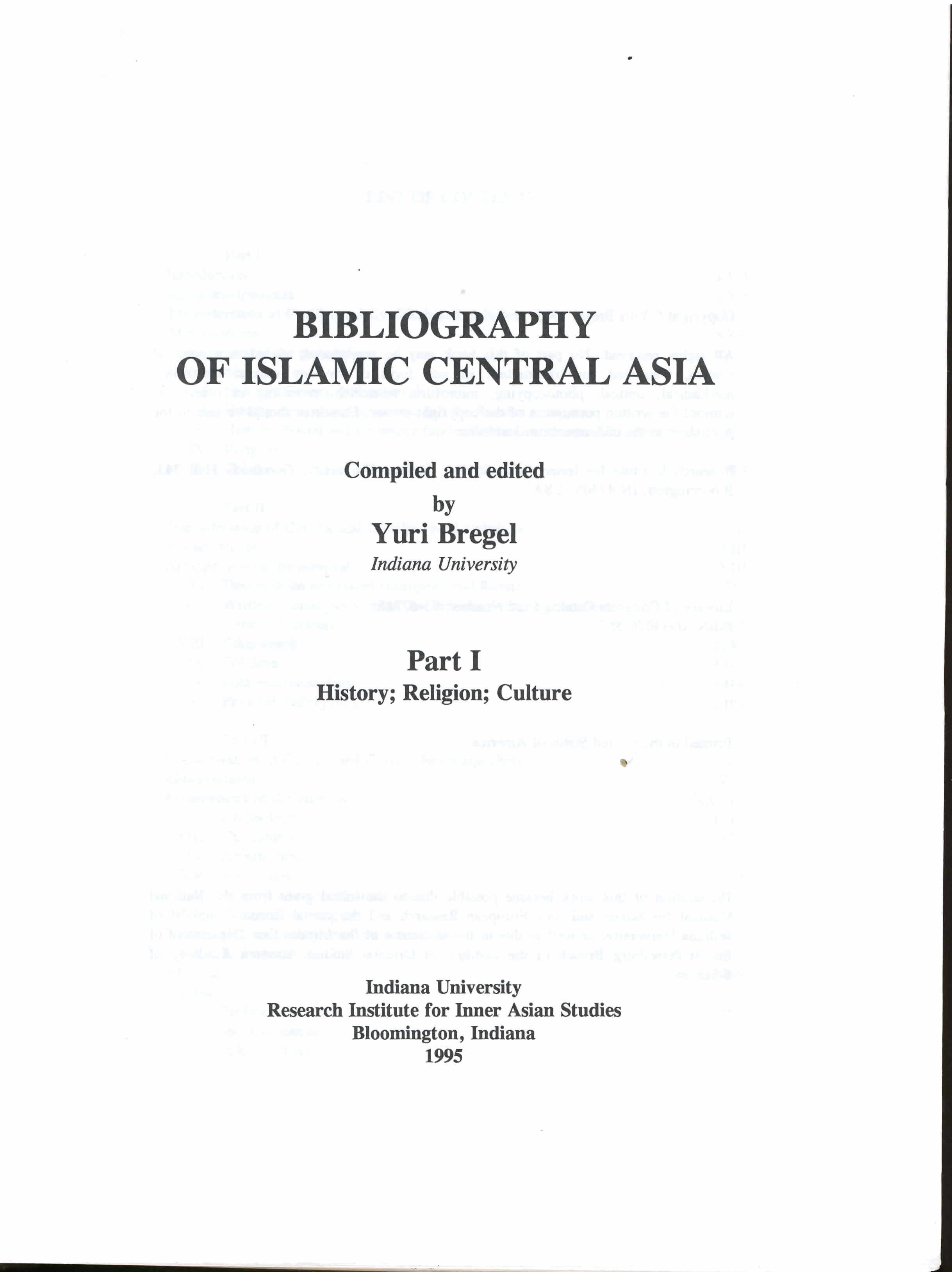 bregel bibliography cover